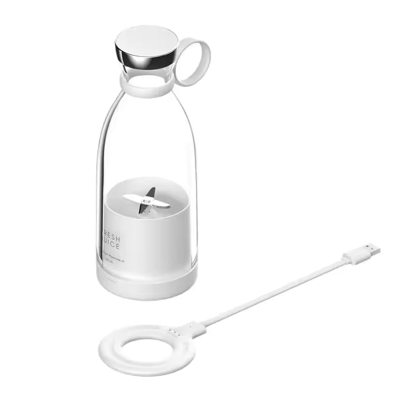 Portable USB Rechargeable Mini Blender – Personal Smoothie Maker for Travel, Gym & Home Use