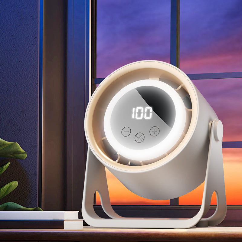 Touchscreen portable desk lamp